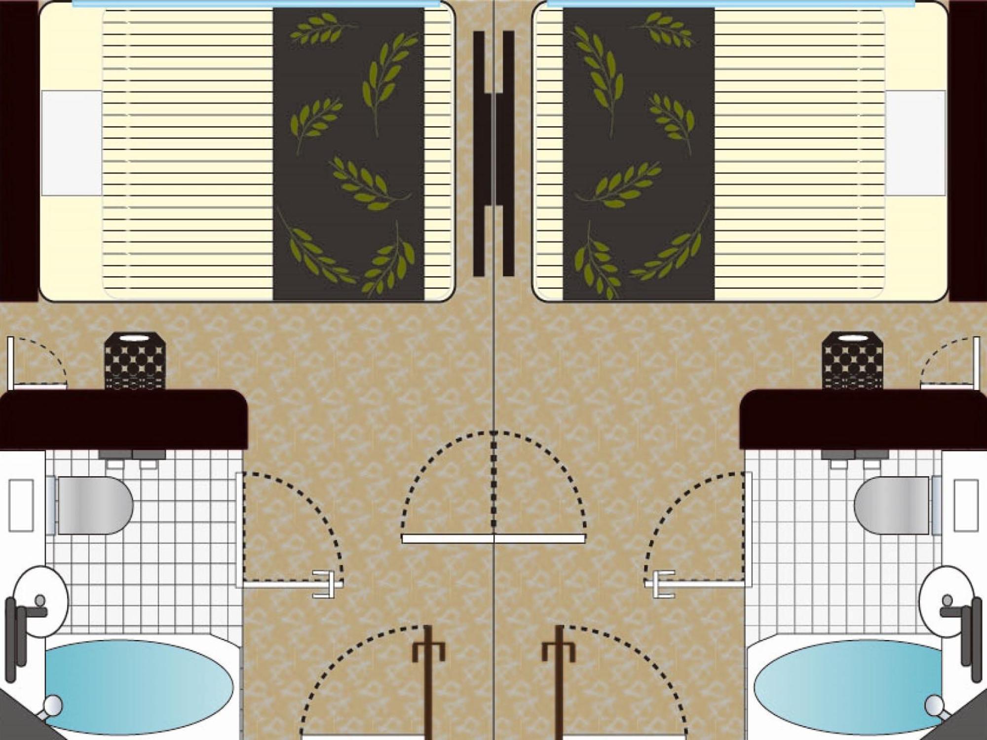 Apa Hotel Shin Osaka Ekimae Rum bild